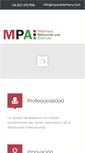 Mobile Screenshot of mpaveterinary.com